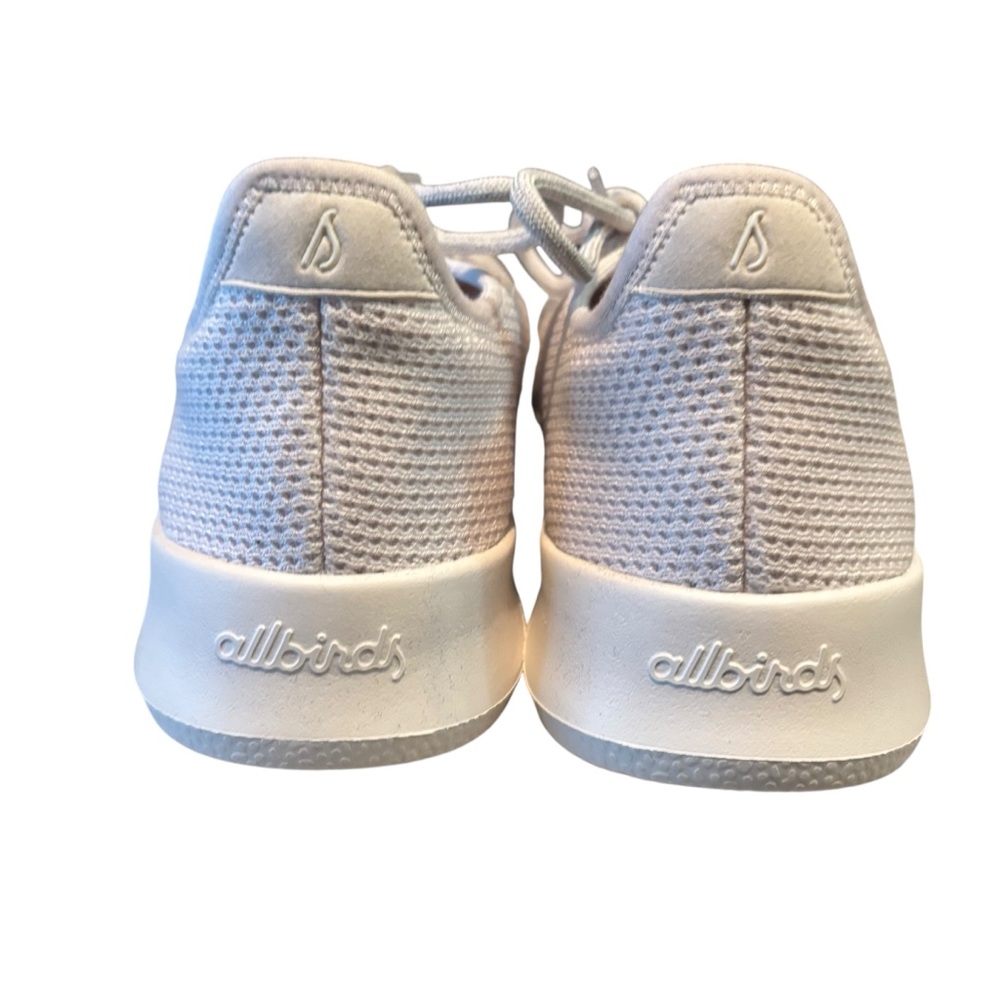 AllBirds Tree Runners TR Women’s Size 10 Lace Up White Chalk Sneakers - Picture 4 of 9